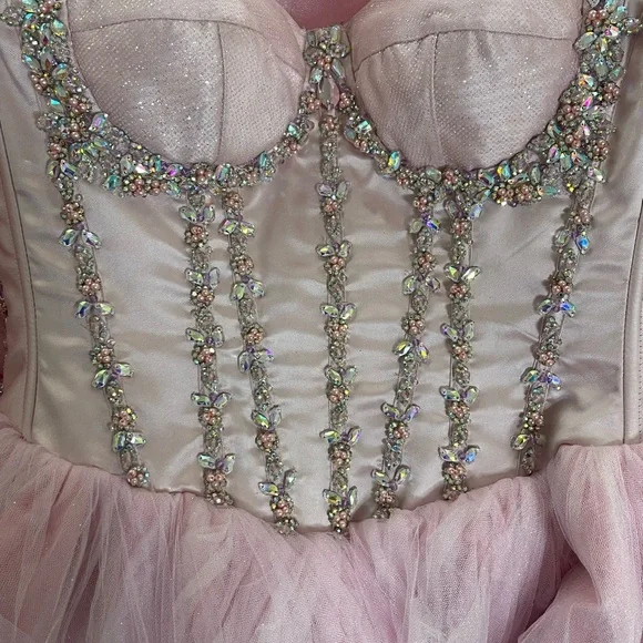 RAGAZZA Pink Ball Gown Dress Quinceanera - Picture 4 of 10